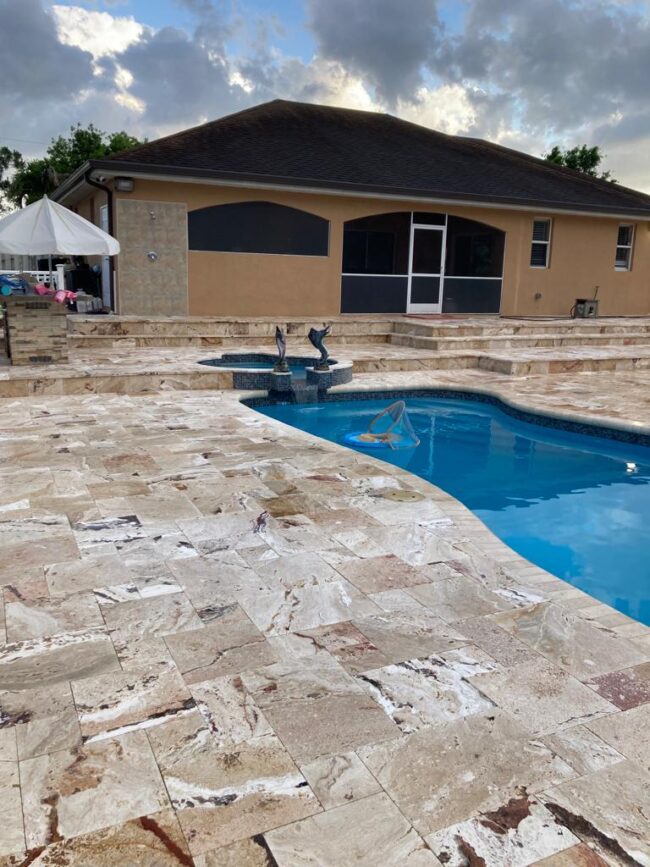 maintain brick paver patio